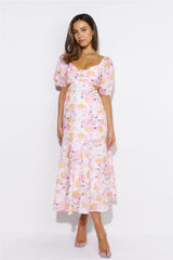 Lover Day Midi Dress White