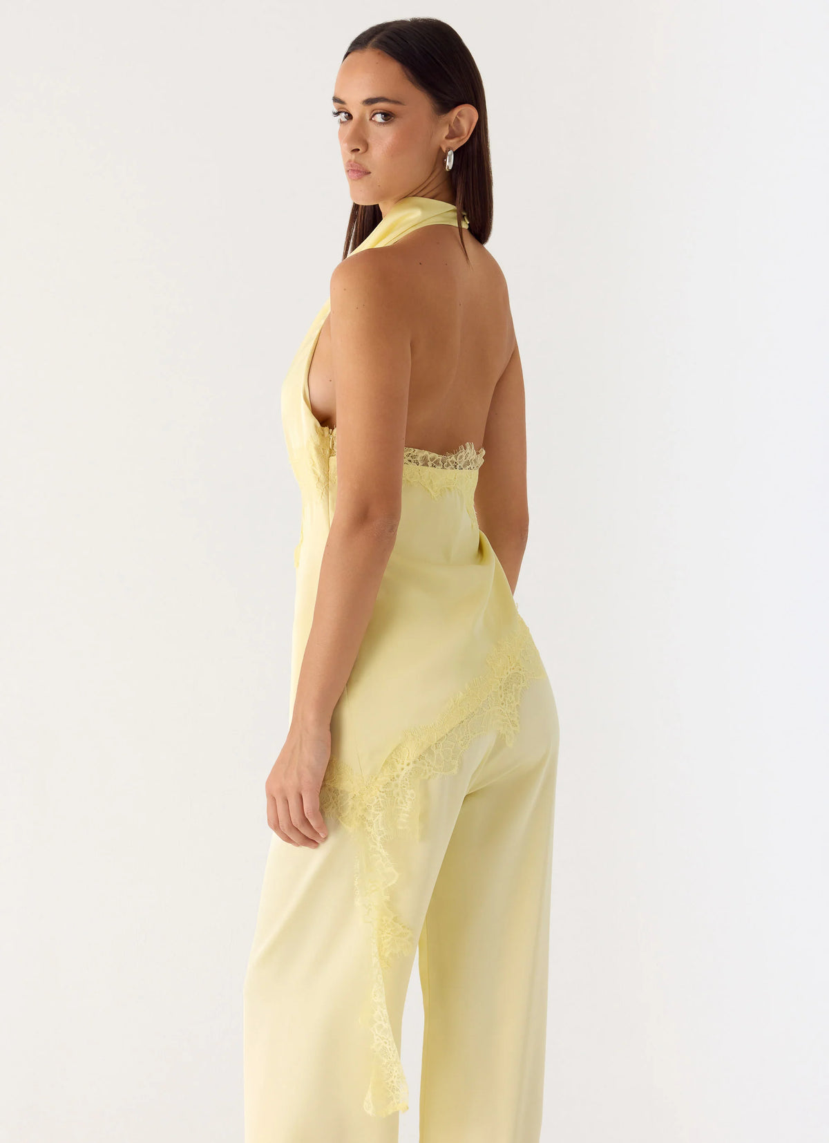 Emilee Cowl Top - Yellow