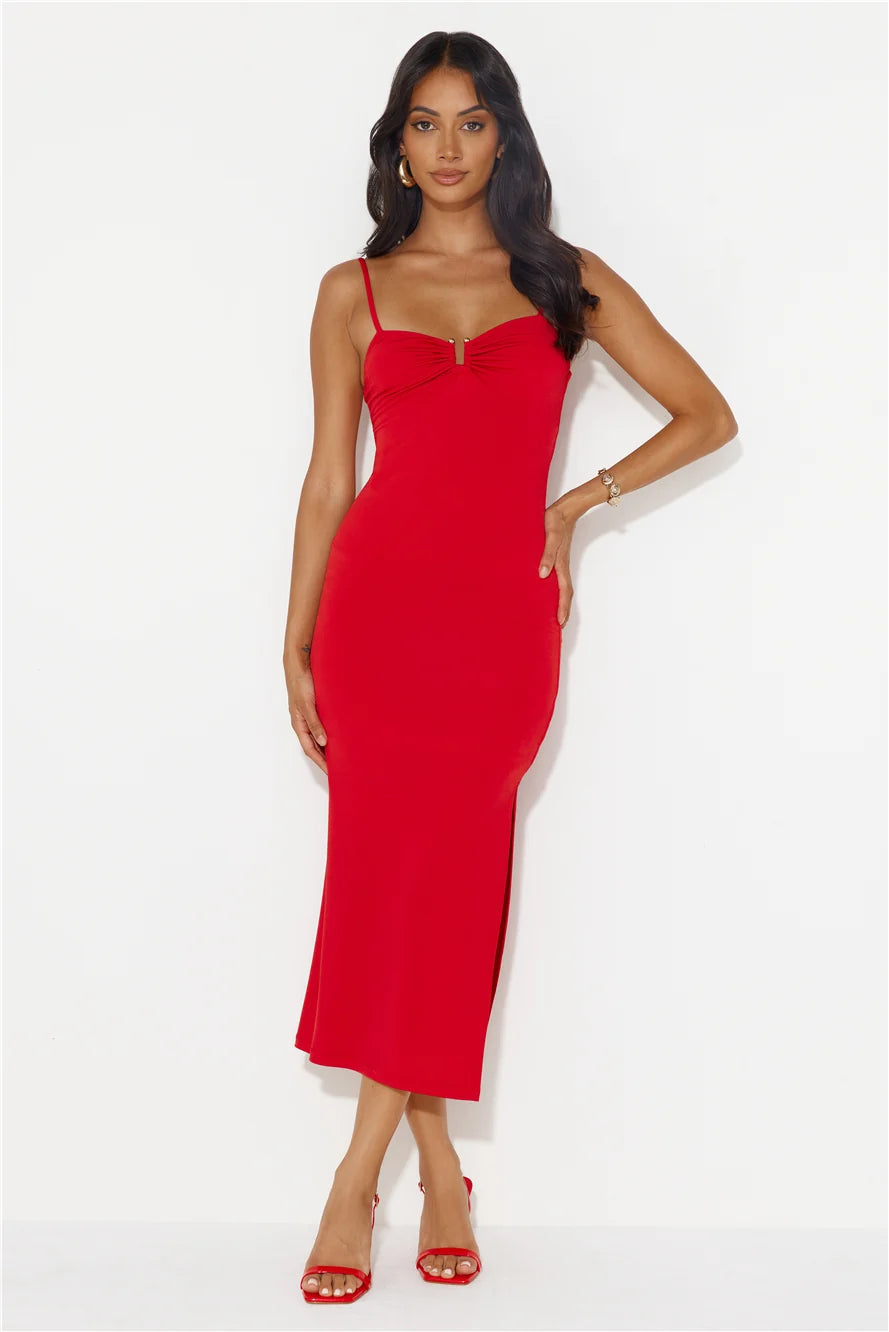 Favourite Bodycon Maxi Dress Black