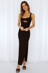 Vixens Spell Midi Dress Black