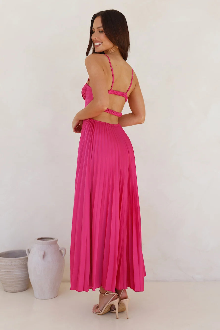 Classy Lover Maxi Dress Green