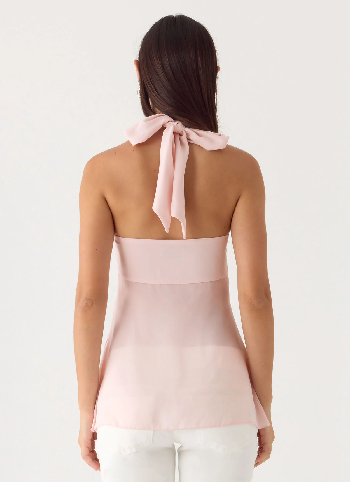 Flip It Embellished Top - Baby Pink