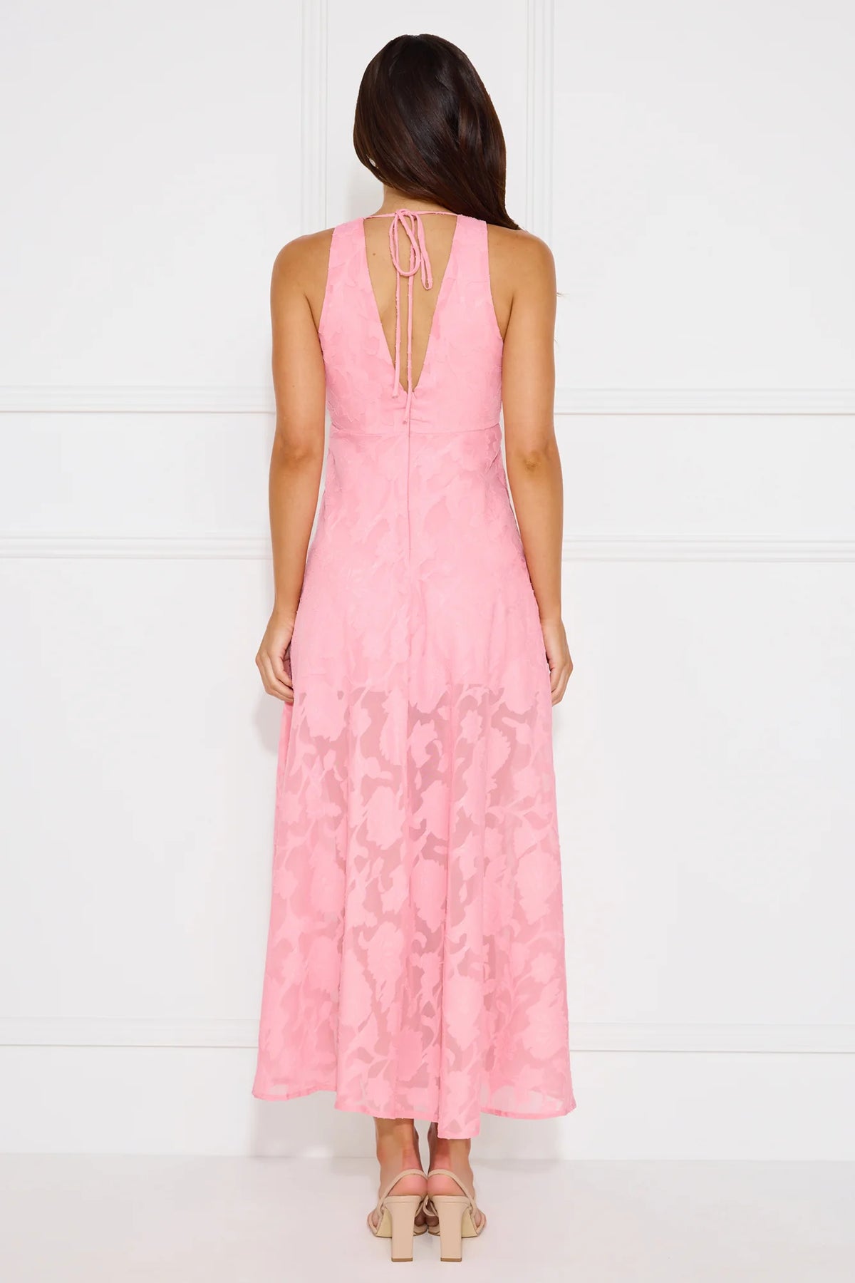 Art Of Girls Maxi Dress Pink
