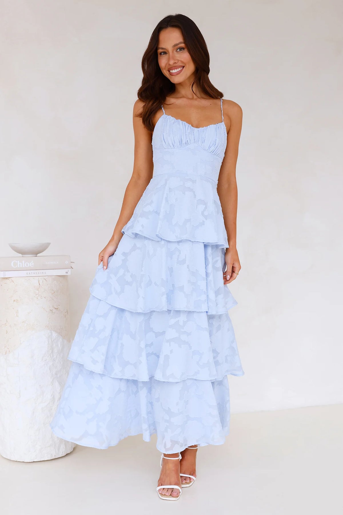 Thriving Now Maxi Dress Navy