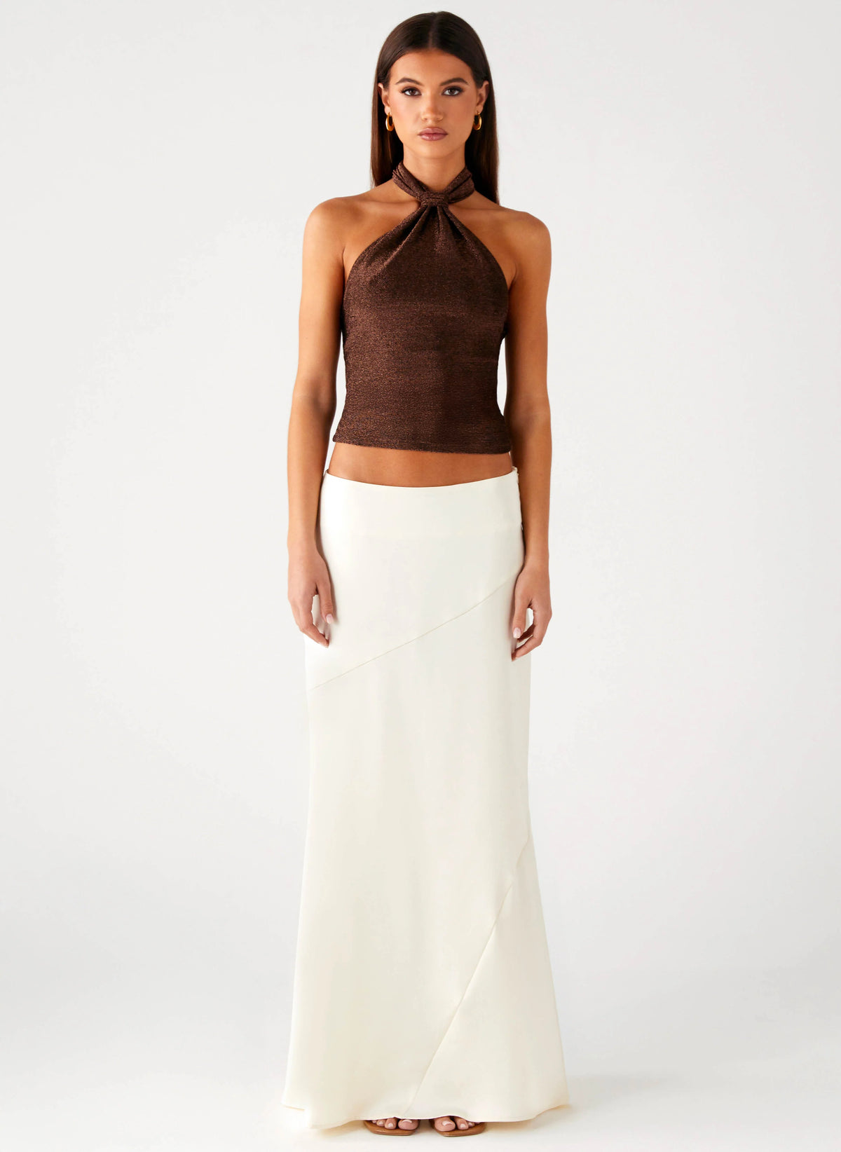 Amber Light Top - Chocolate