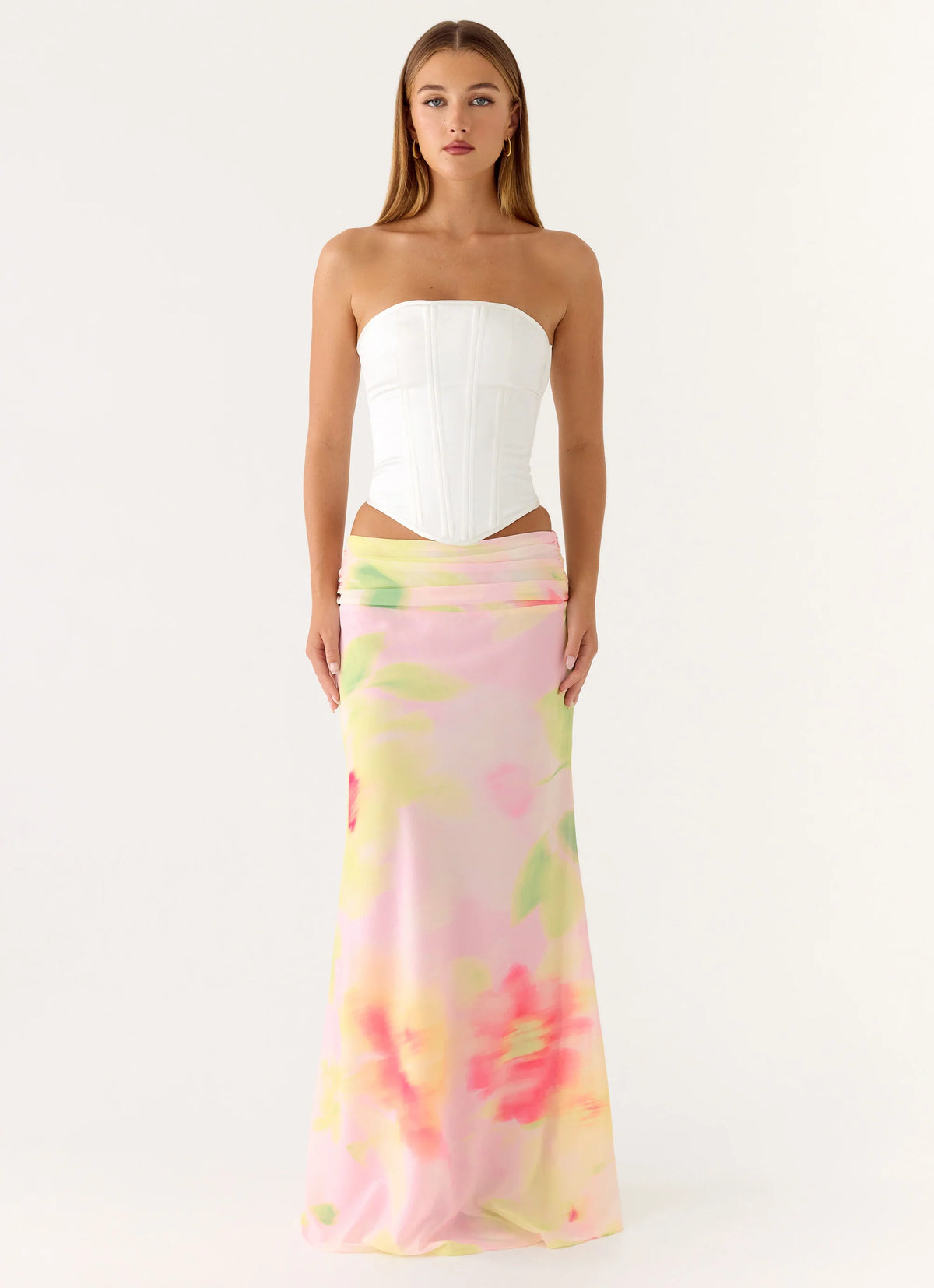Sinnie Maxi Skirt - Floral Romance