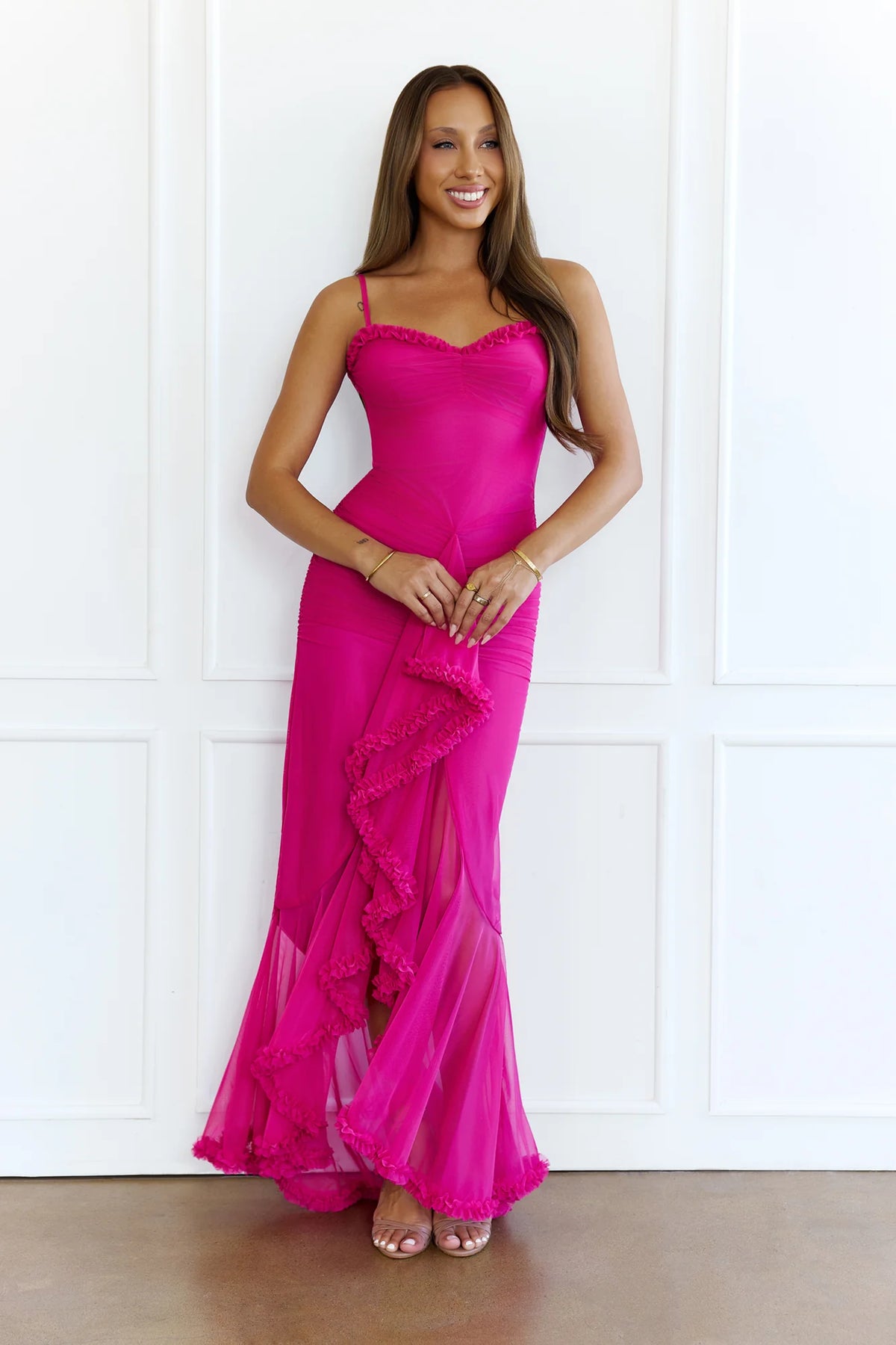 The VIP Vibe Maxi Dress Orange