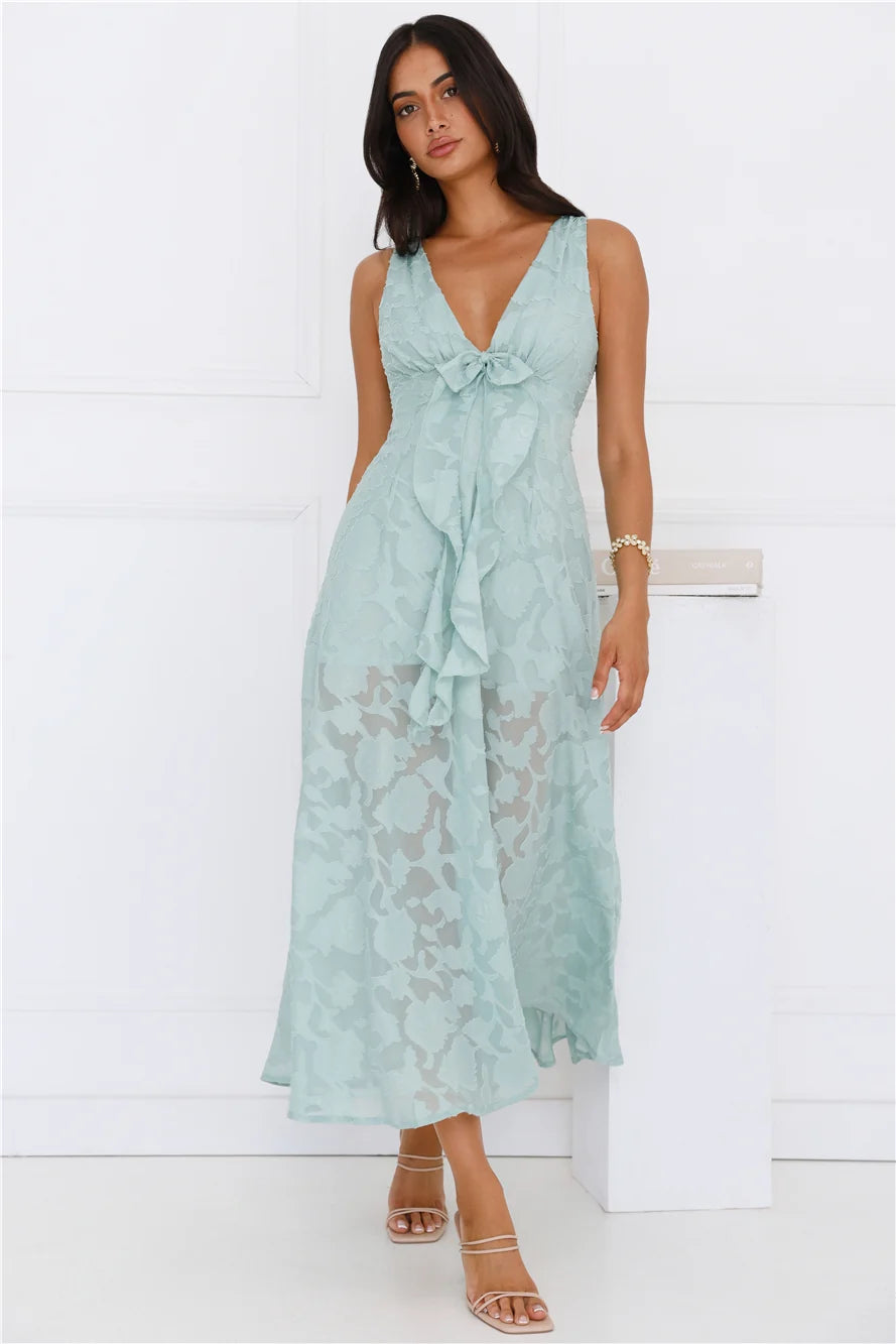 Art Of Girls Maxi Dress Pink