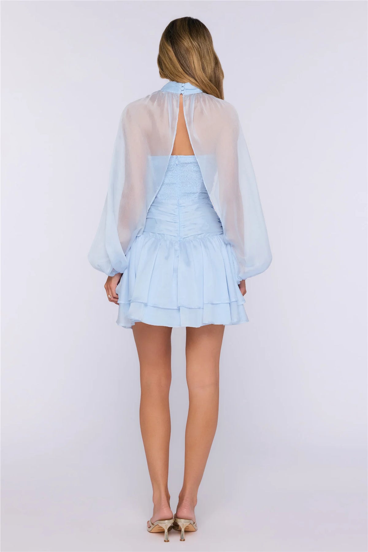 After Dark Dreams Mini Dress Blue