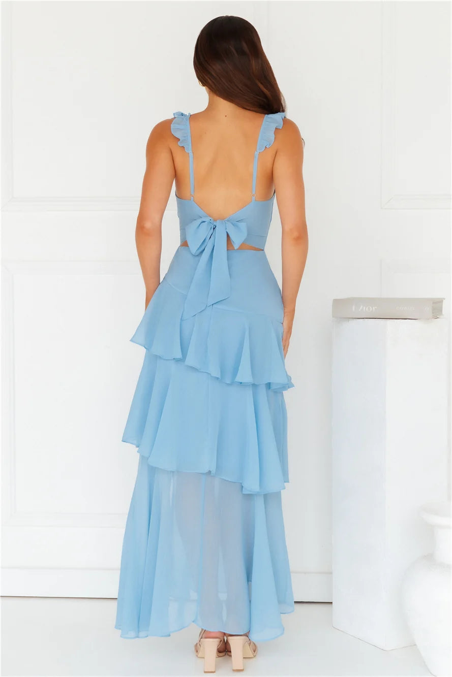 Trailblazing Maxi Dress Blue