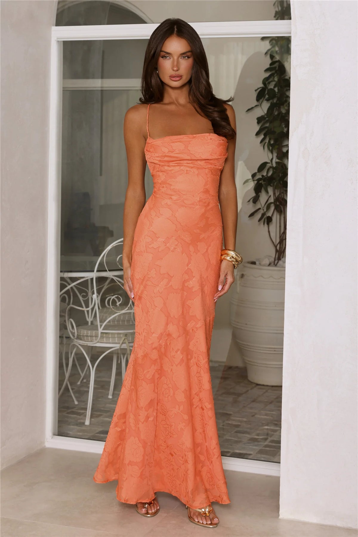 Bridge To Wonderland Maxi Dress Pink