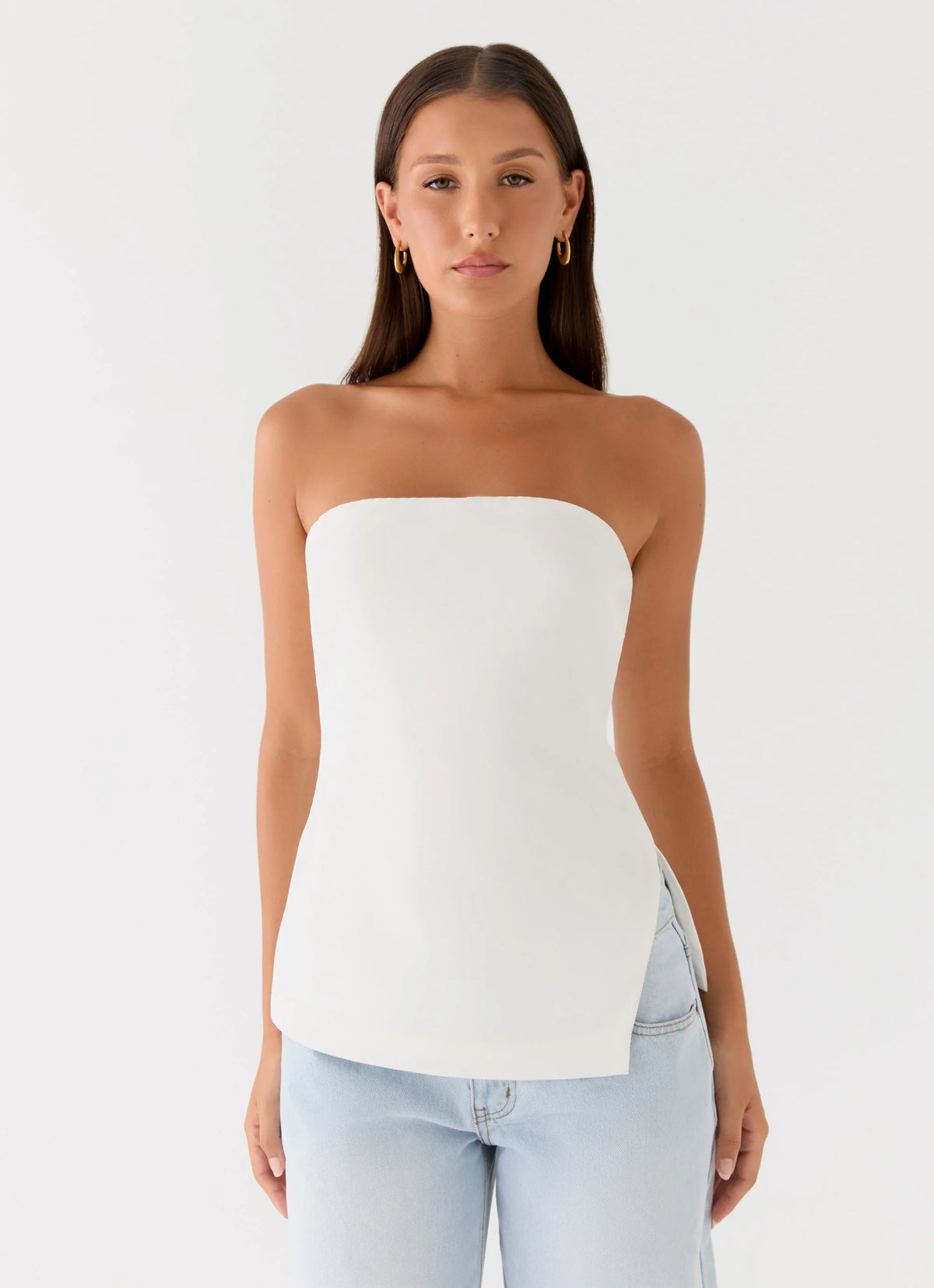 Midnight Glance Top - White