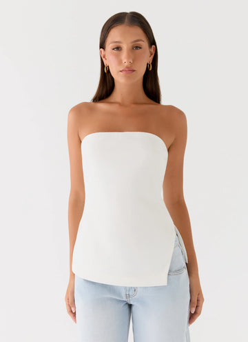 Midnight Glance Top - White