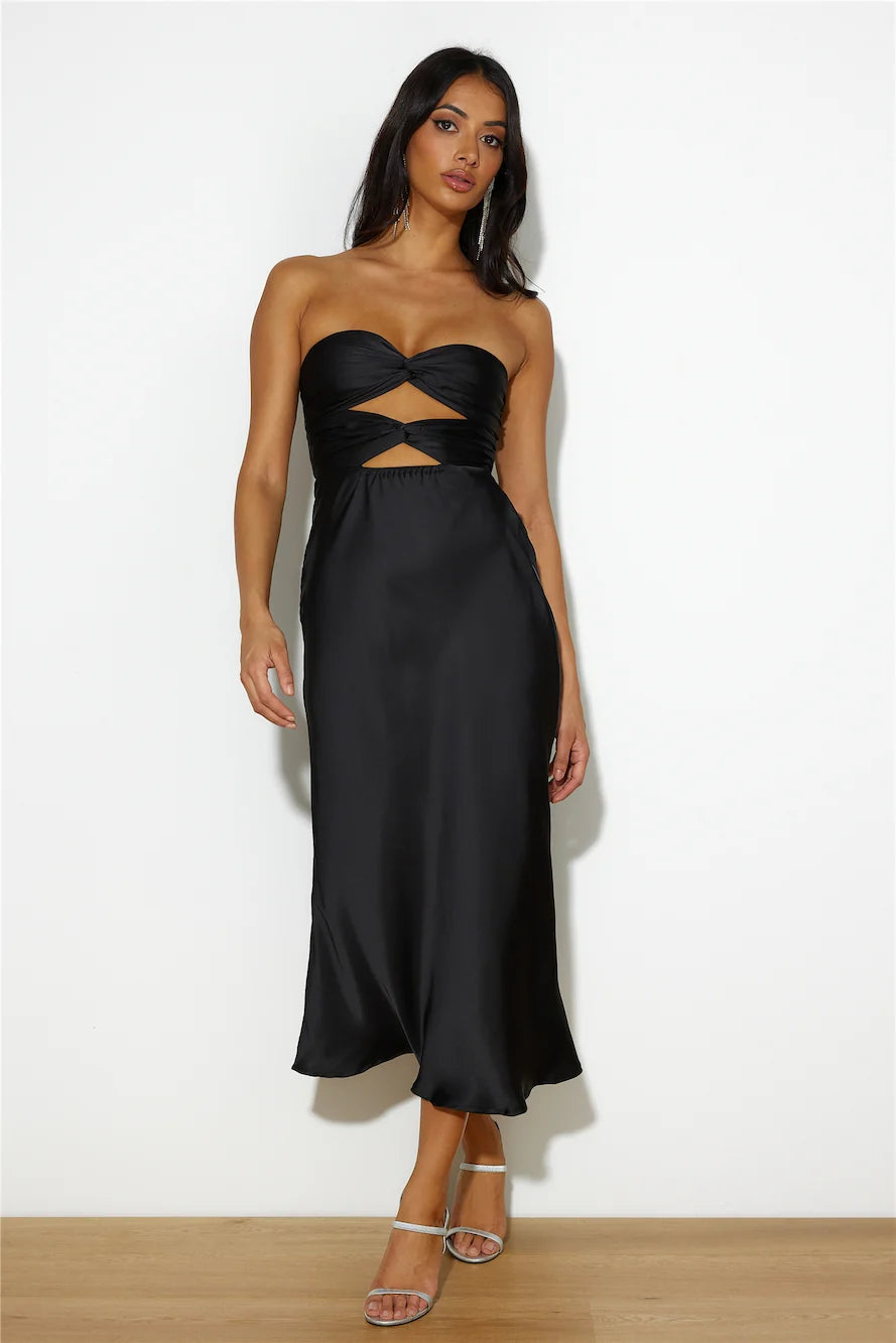 Your Warmth Midi Dress Rose