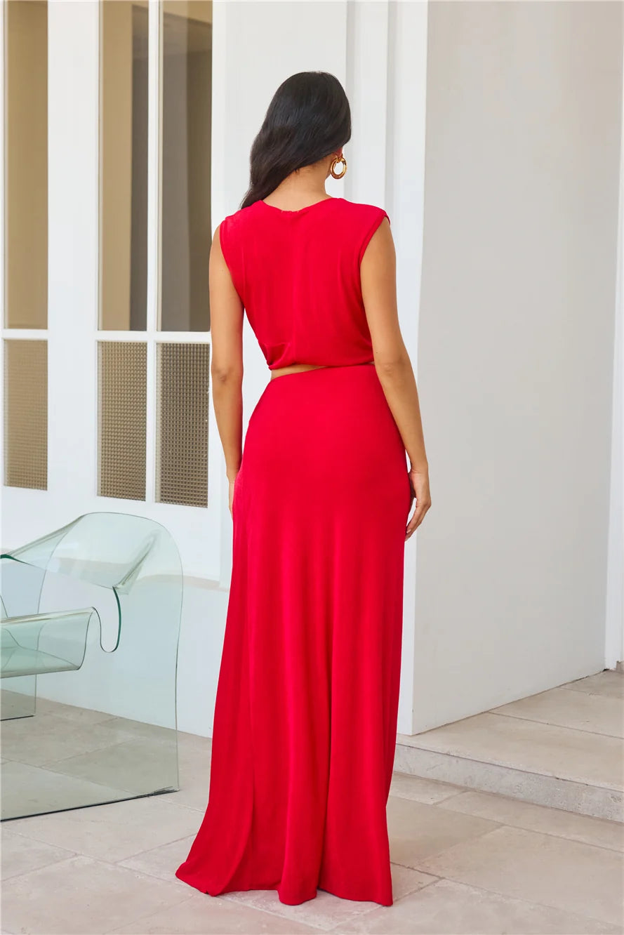 Radiant Beauty Maxi Dress Black