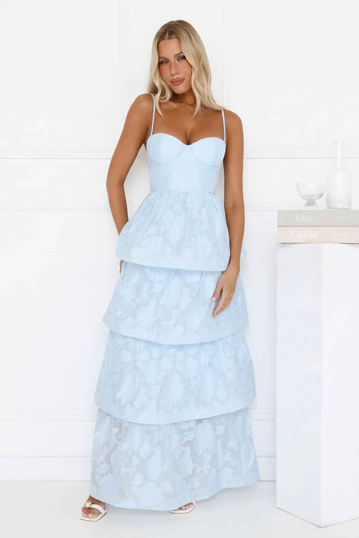 Elevated Desire Maxi Dress White
