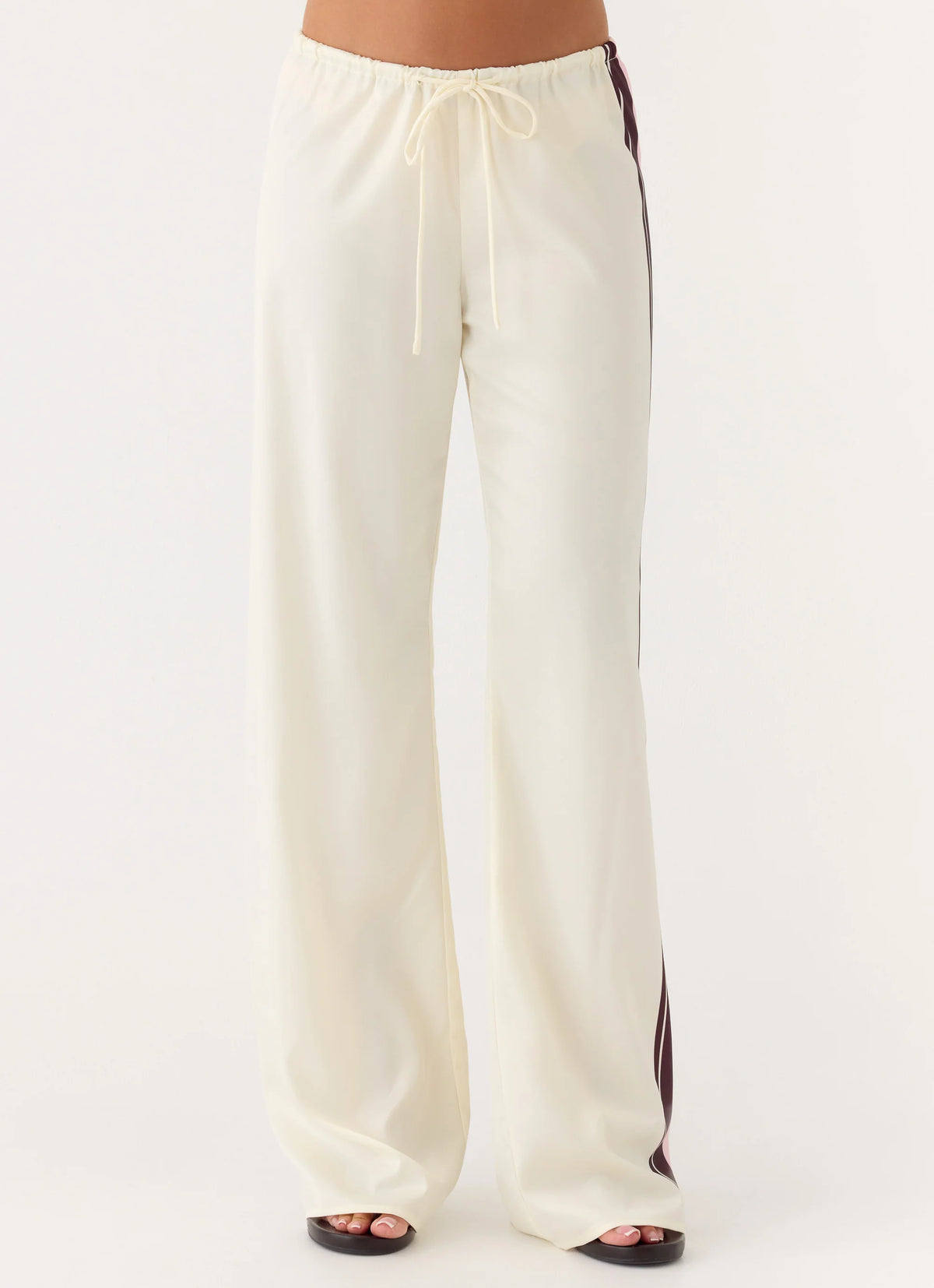 Deacon Low Rise Pants - Bloom Stripe