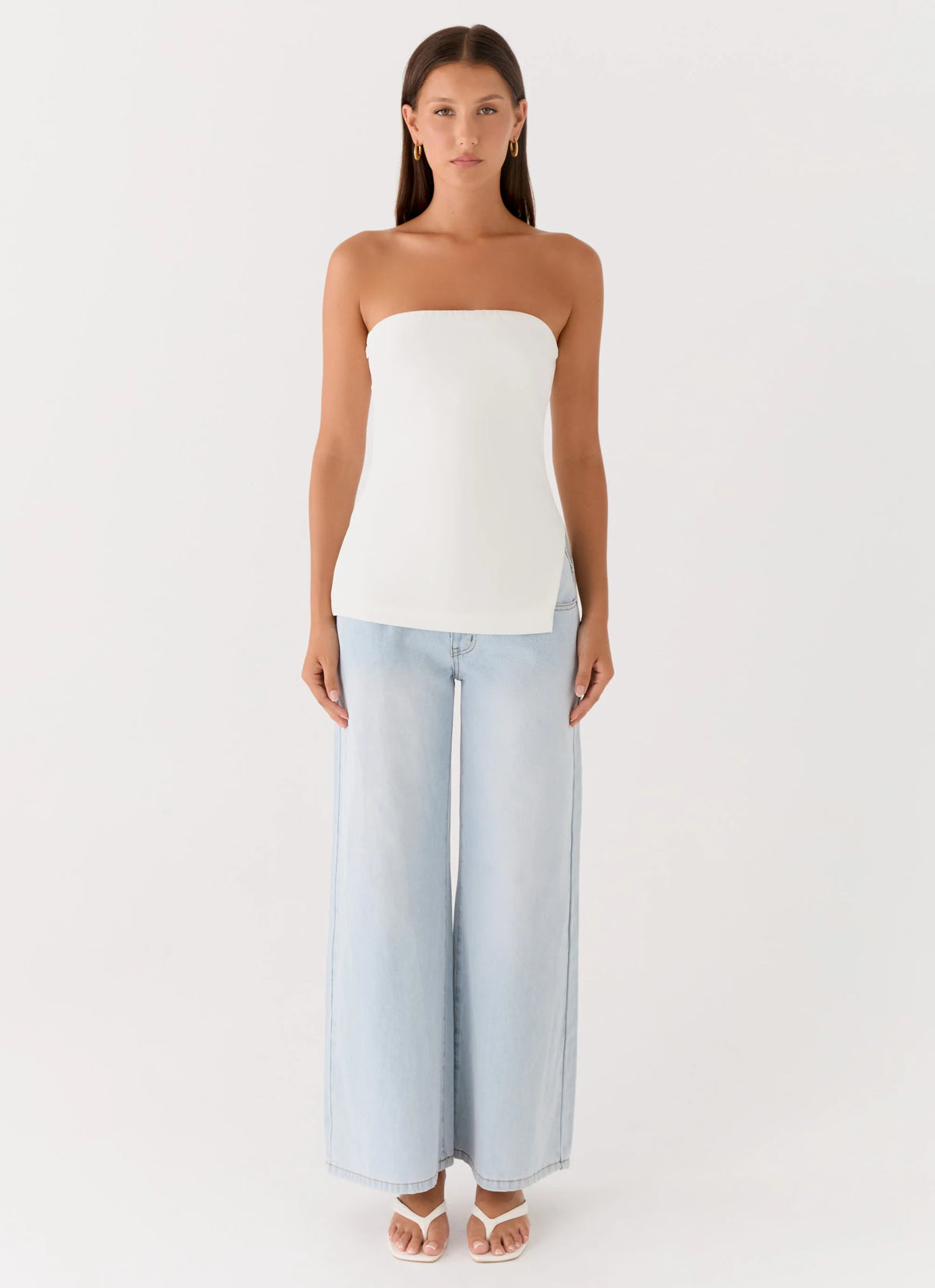 Midnight Glance Top - White