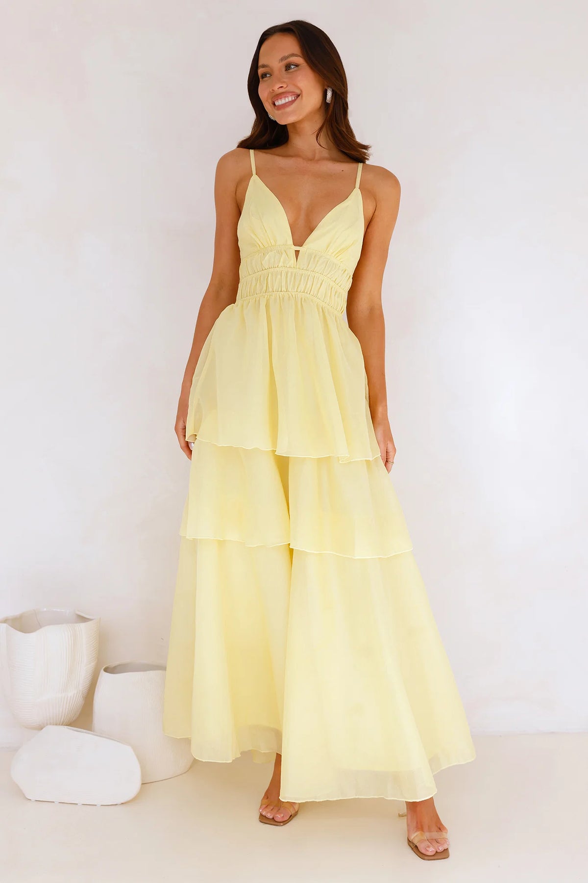 One True Love Maxi Dress Blue