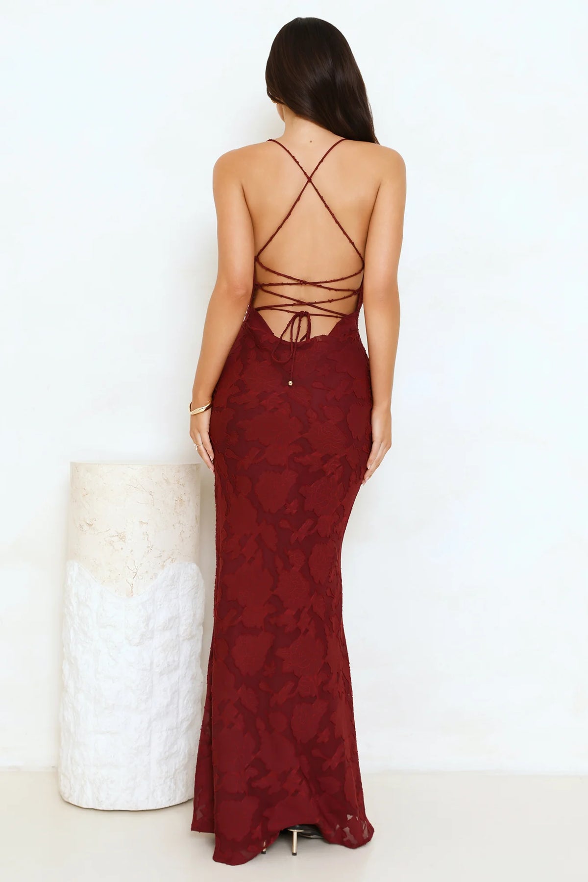 Bridge To Wonderland Maxi Dress Pink