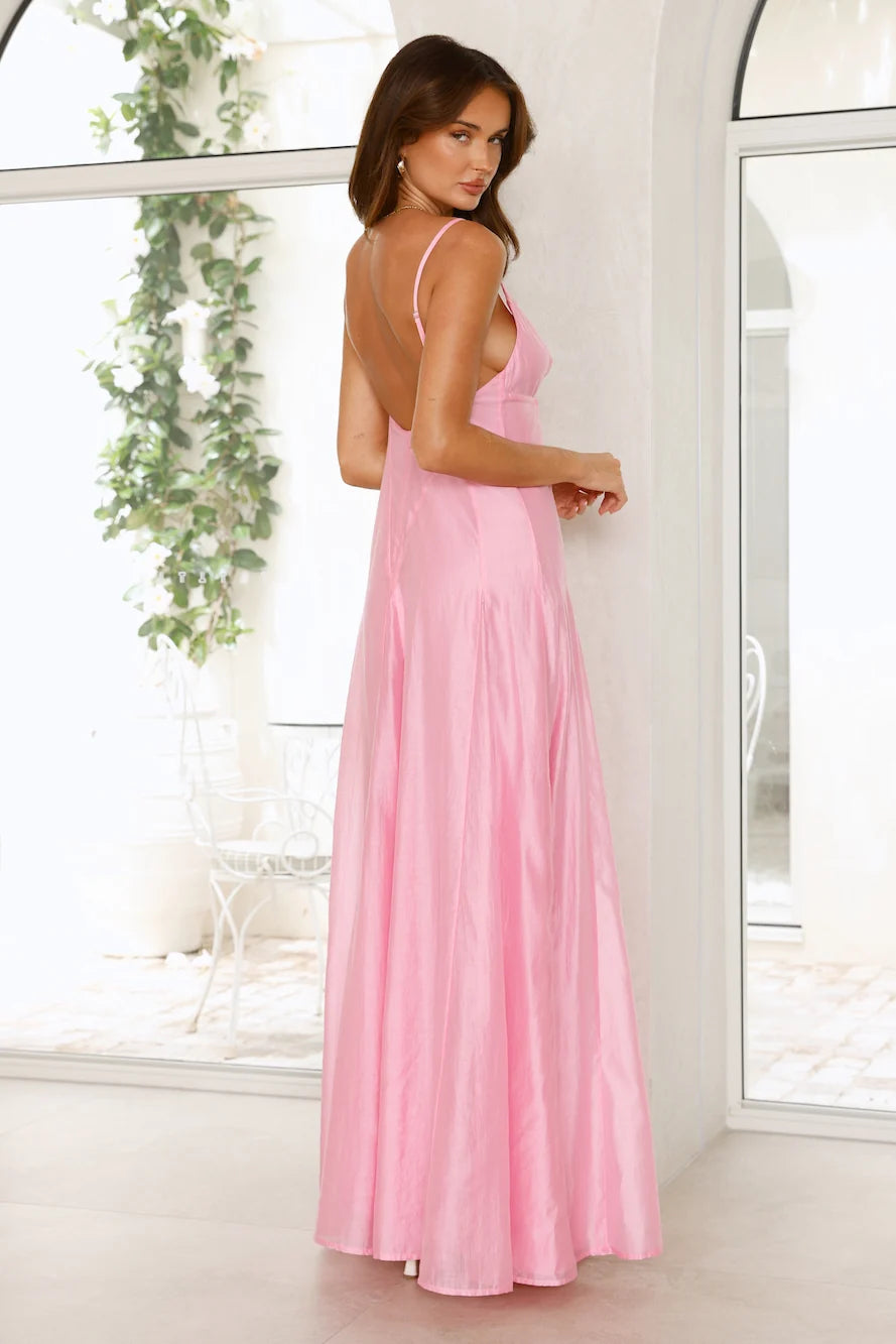 Dancing With Beauty Maxi Dress Jacaranda