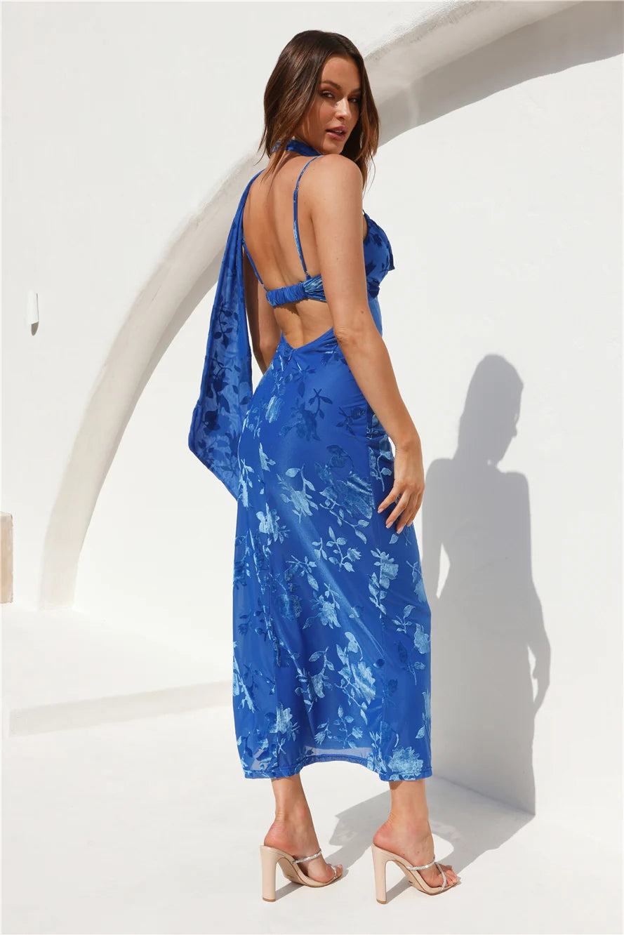 Mysterious Lover Maxi Dress Lilac