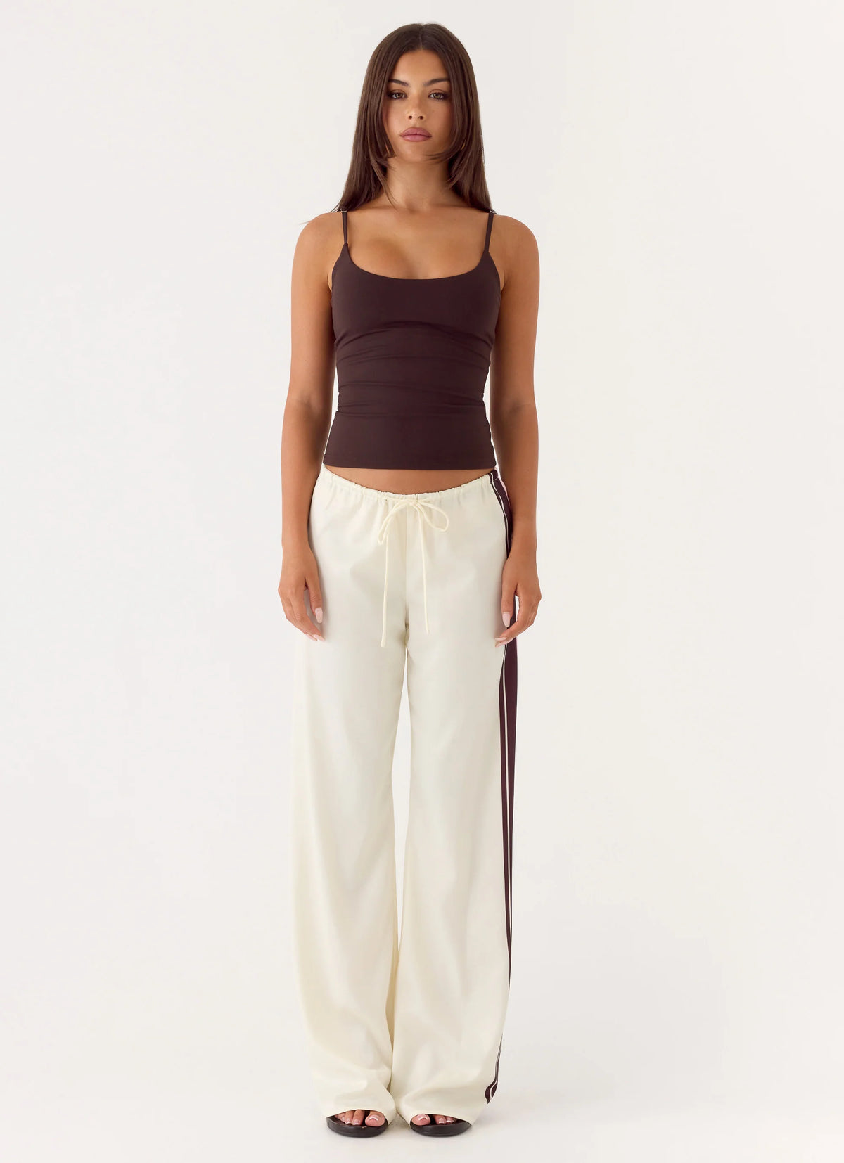Deacon Low Rise Pants - Bloom Stripe