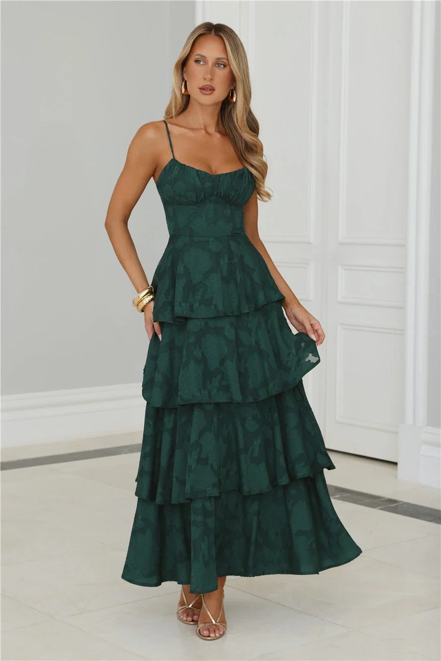 Thriving Now Maxi Dress Navy