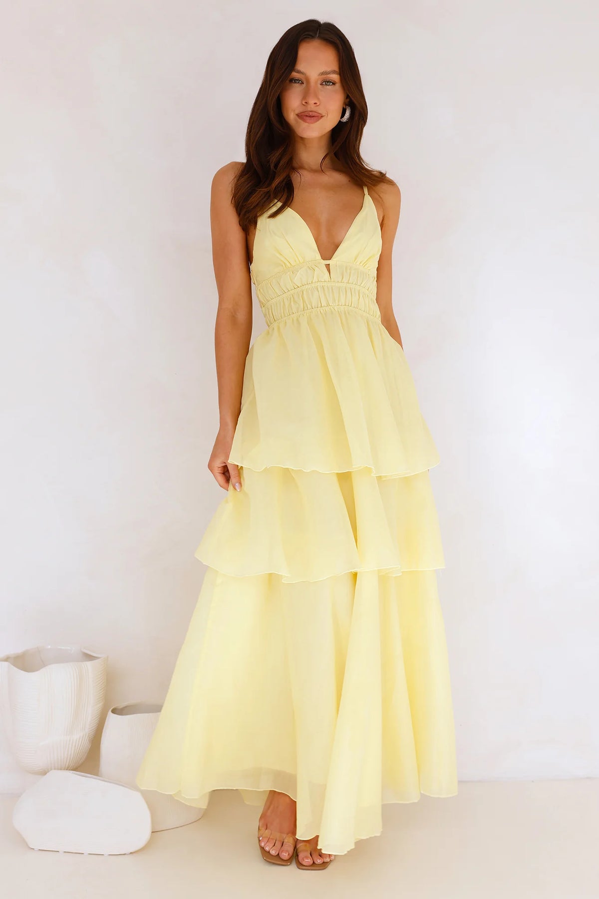 One True Love Maxi Dress Blue