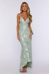 Reserved For Her Maxi Dress Sage