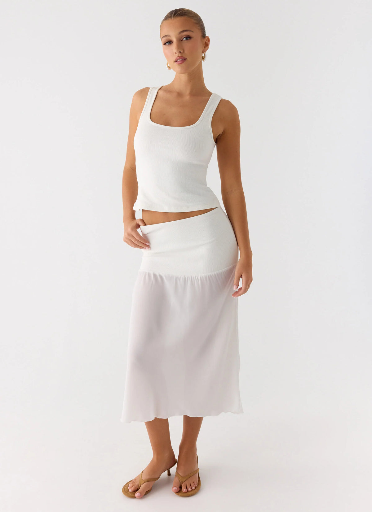 Connect My Heart Top - White