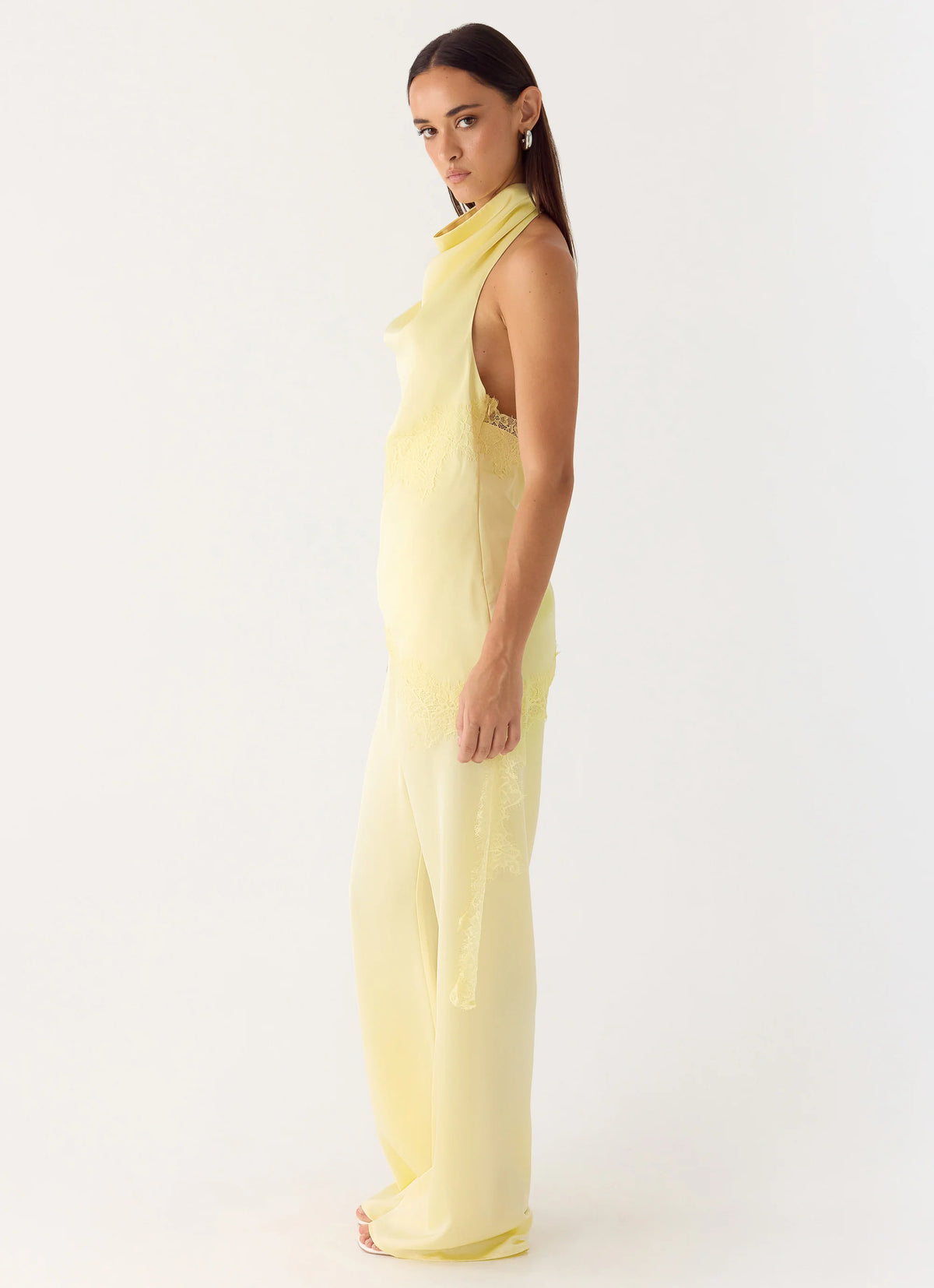Emilee Cowl Top - Yellow
