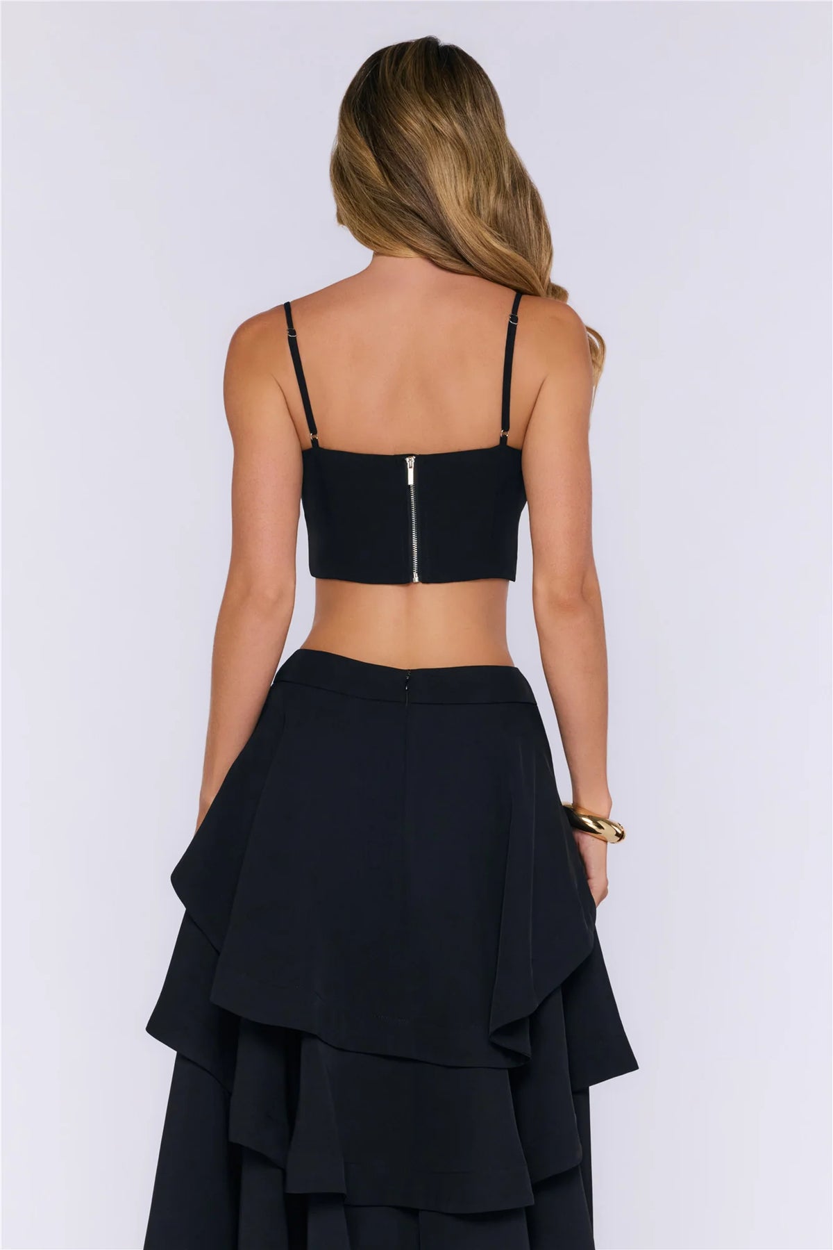 Rosy Love Crop Top Red