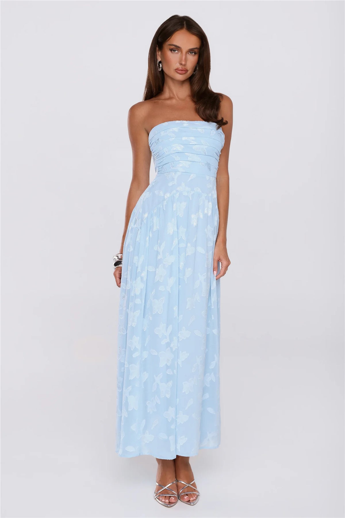 Dress Ready Strapless Maxi Dress Mint