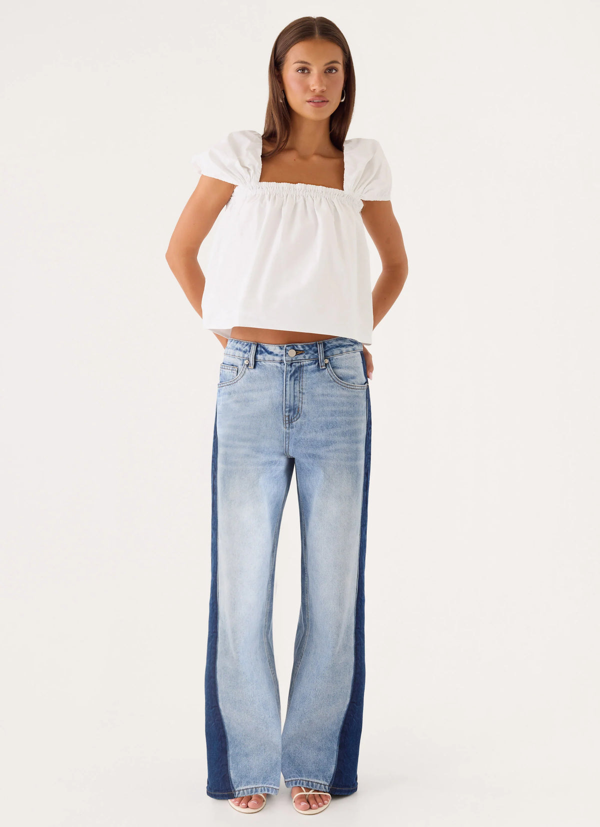 Lawrence Denim Jeans - Washed Blue