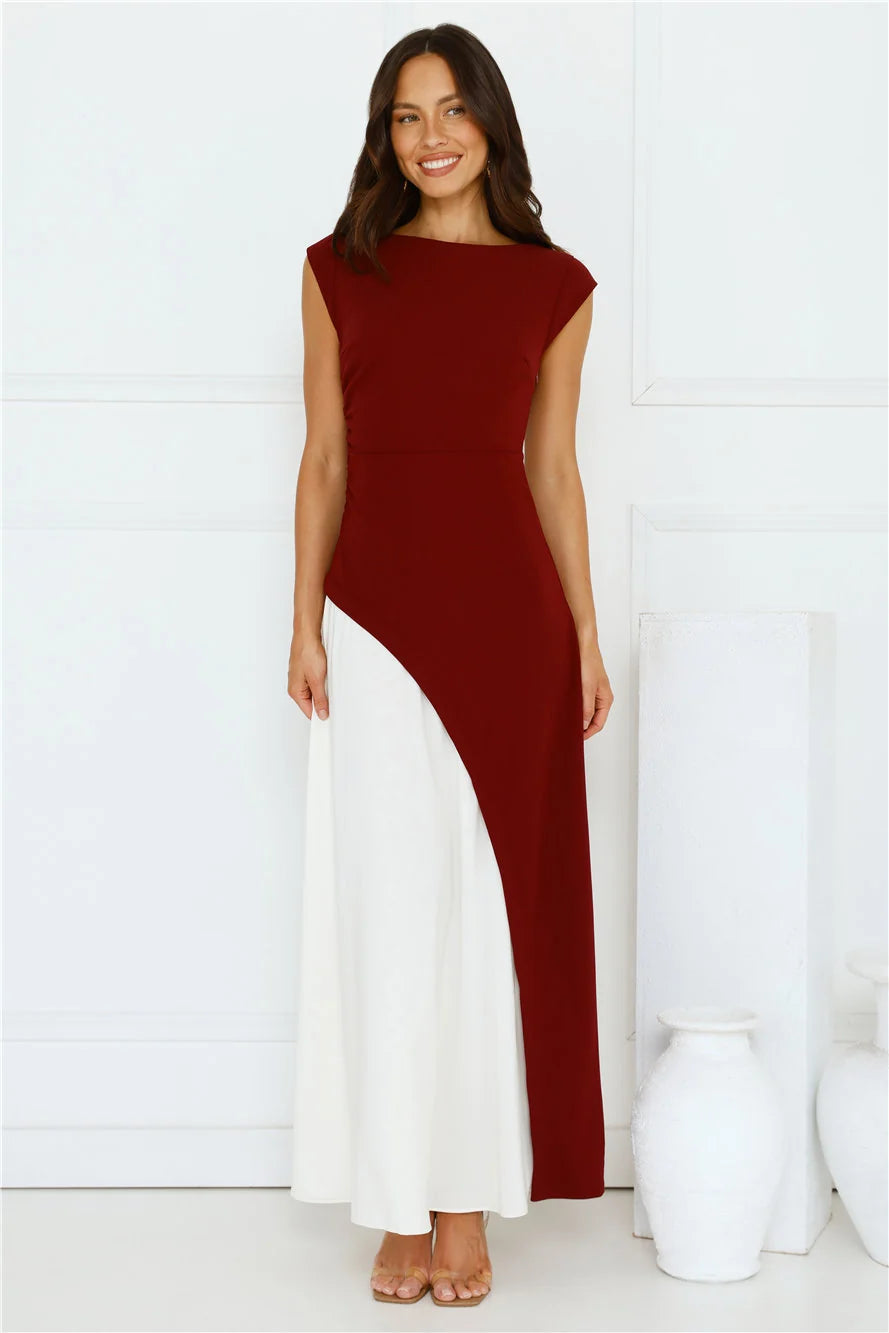 Starlit Soiree Maxi Dress Black