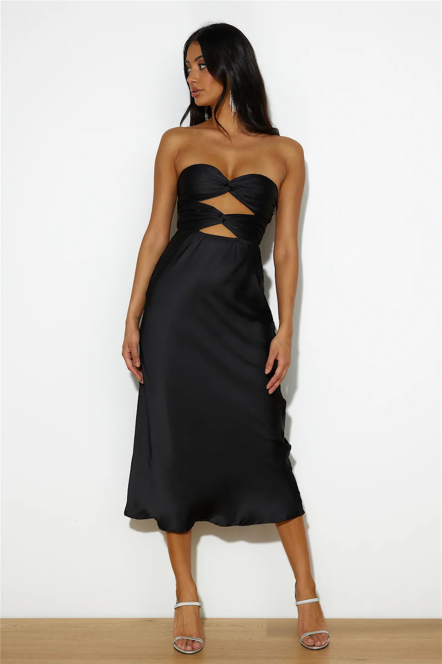 Your Warmth Midi Dress Rose