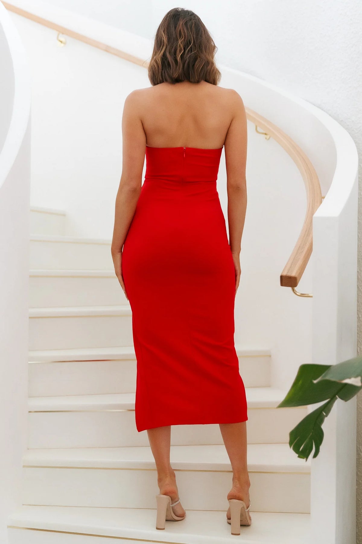 Real Satisfaction Midi Dress Black