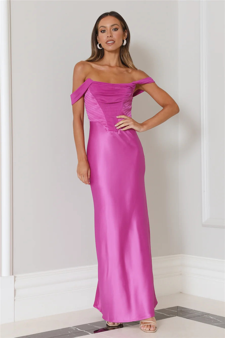 Princess Moment Maxi Dress Green
