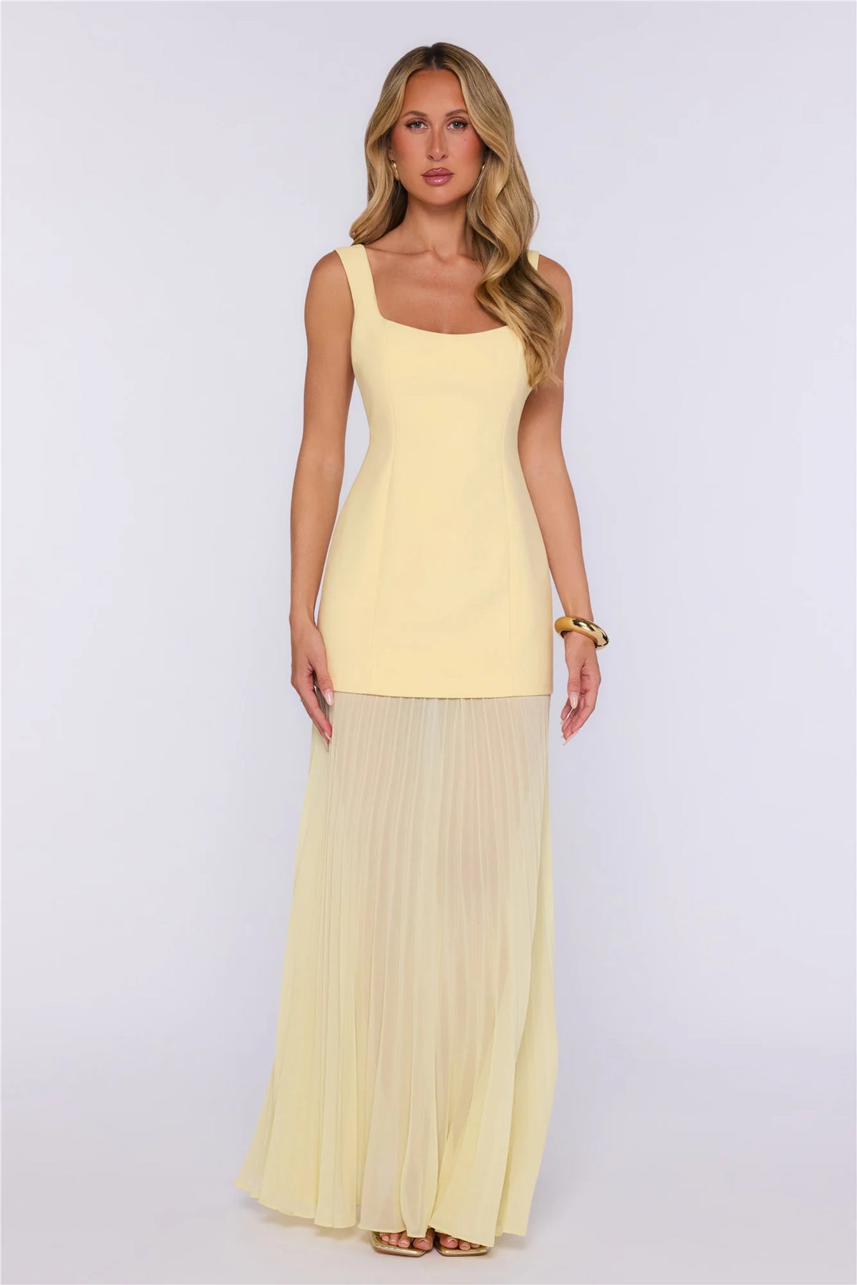Soft Romance Maxi Dress Light Blue