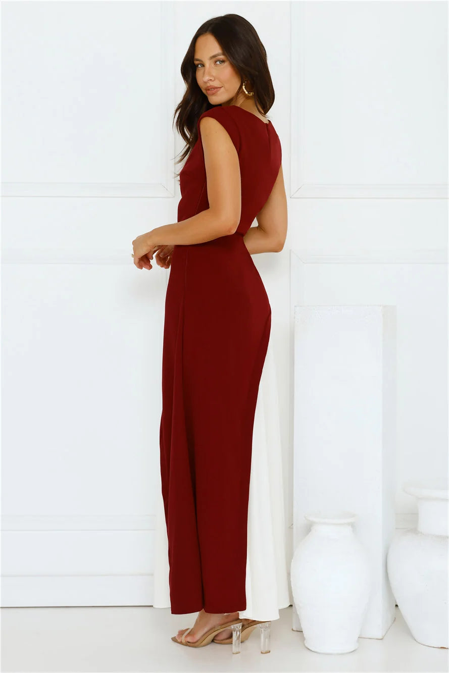 Starlit Soiree Maxi Dress Black