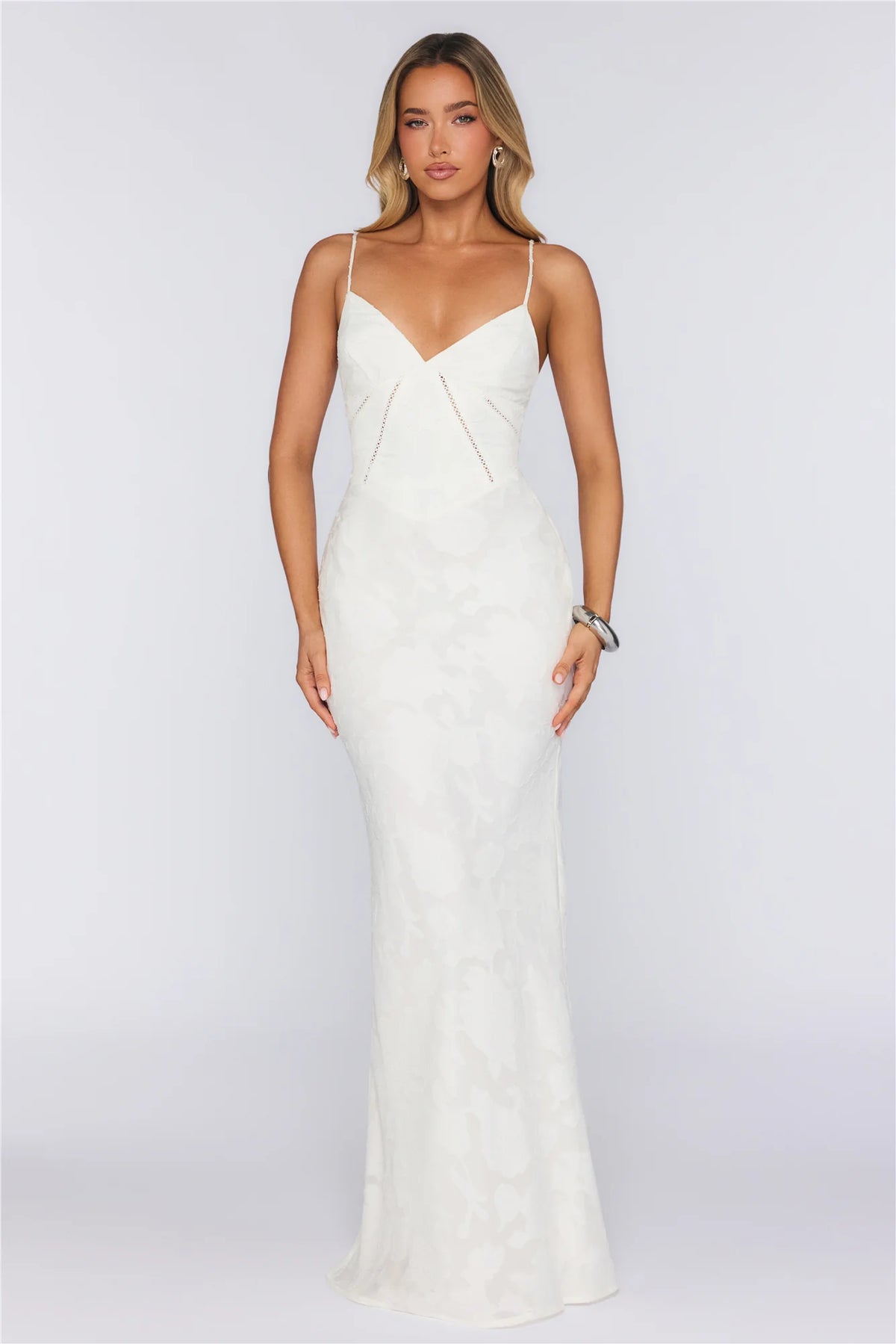 Sunset Current Maxi Dress Cream