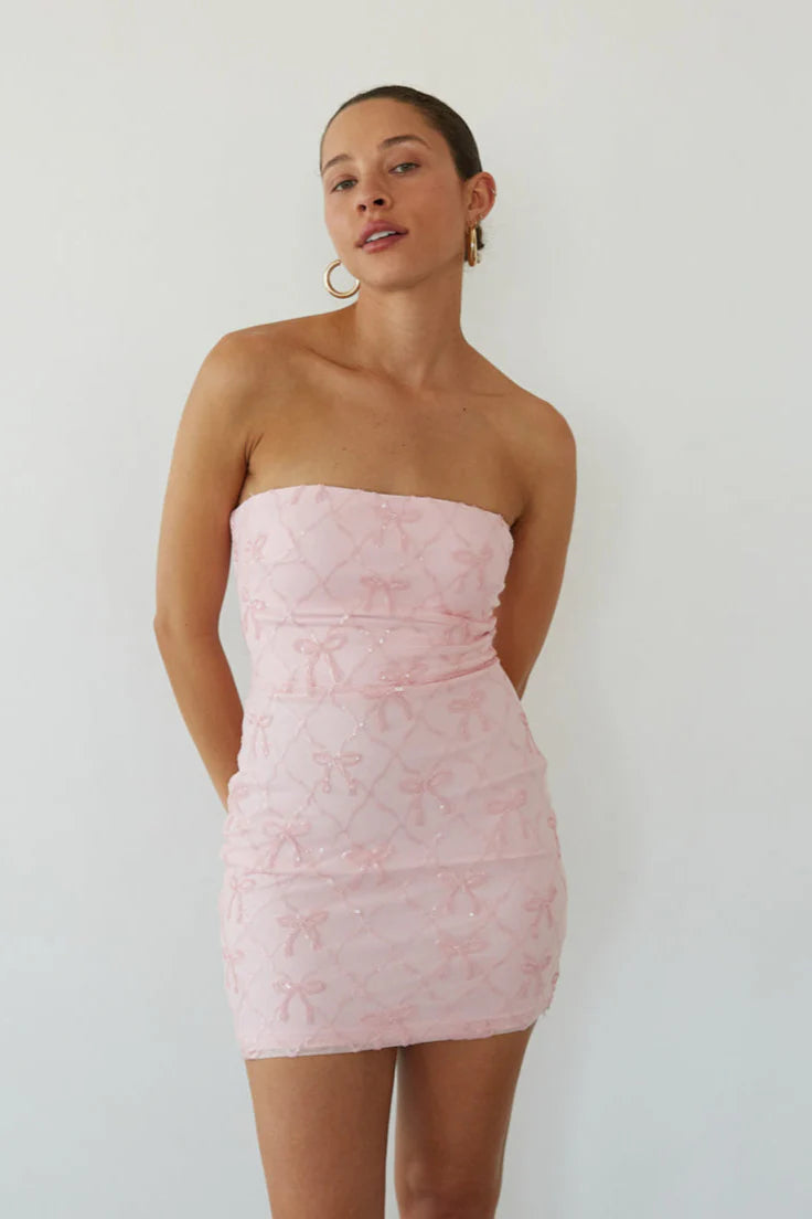 Mila Coquette Sequin Mini Dress