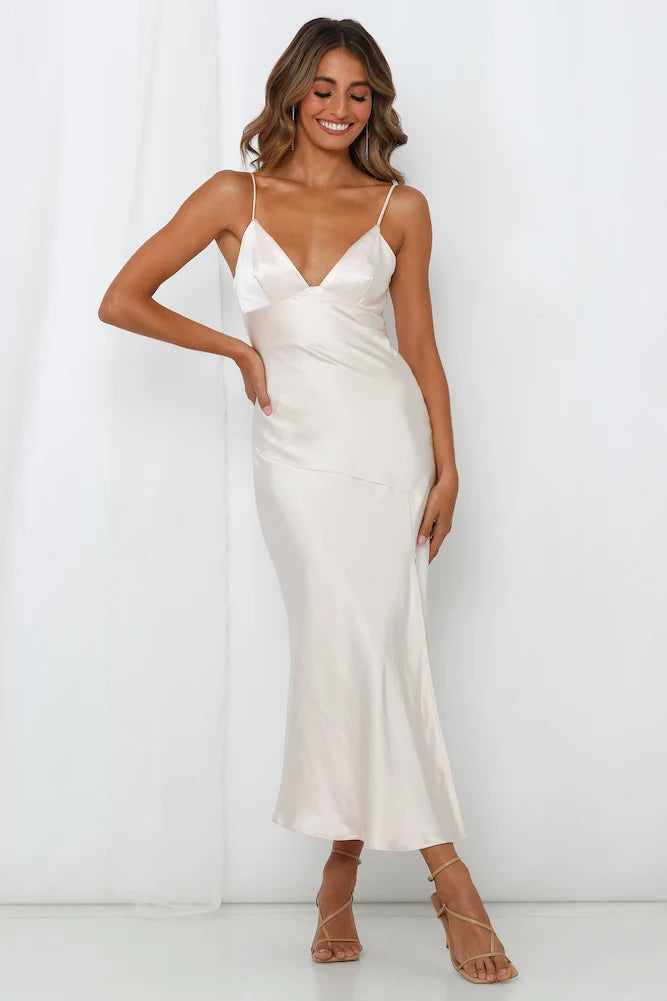Asking For A Friend Midi Dress Fuchsia