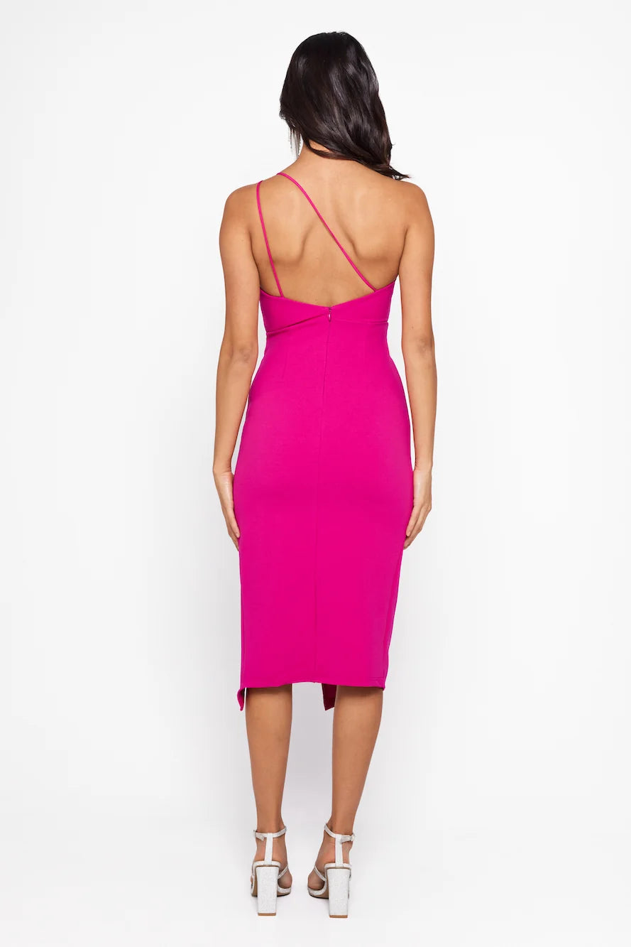 HELLO MOLLY The World Is Yours Midi Dress Lilac