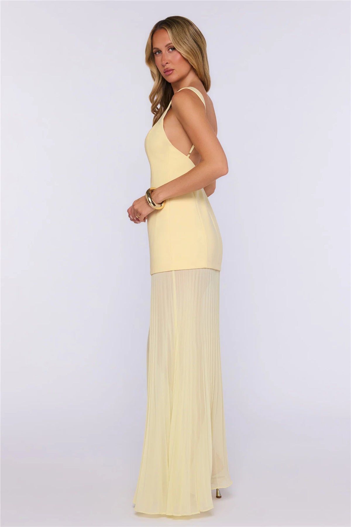 Soft Romance Maxi Dress Light Blue