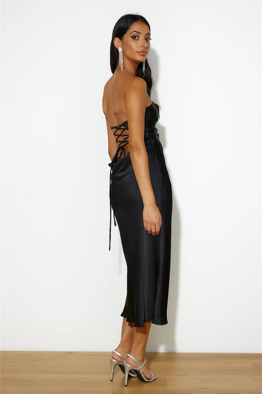 Your Warmth Midi Dress Rose