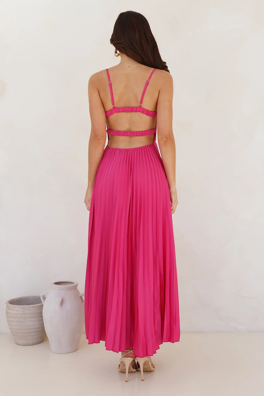 Classy Lover Maxi Dress Green