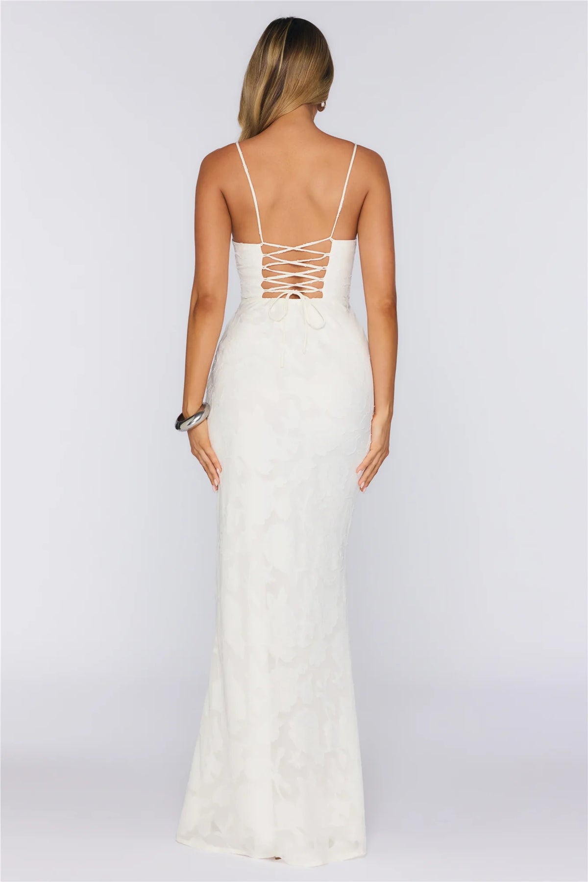 Sunset Current Maxi Dress Cream