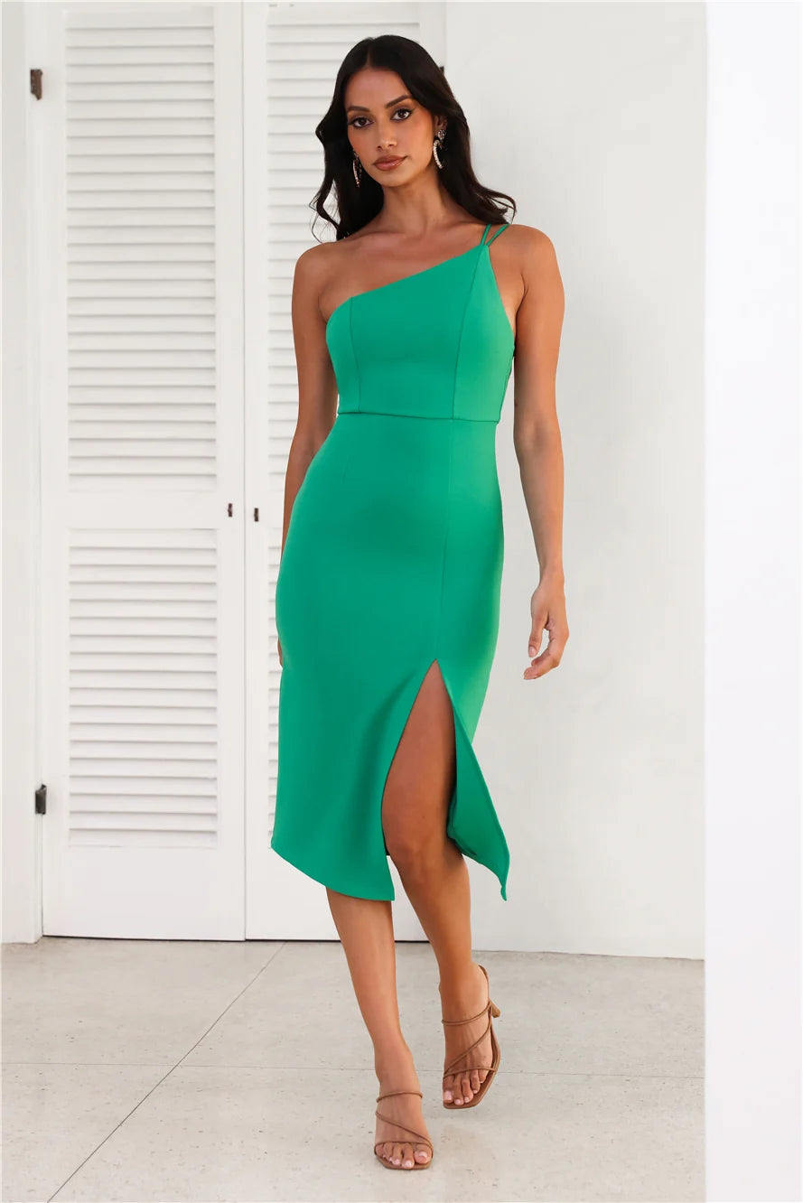 HELLO MOLLY Taking It Back Dress Blue